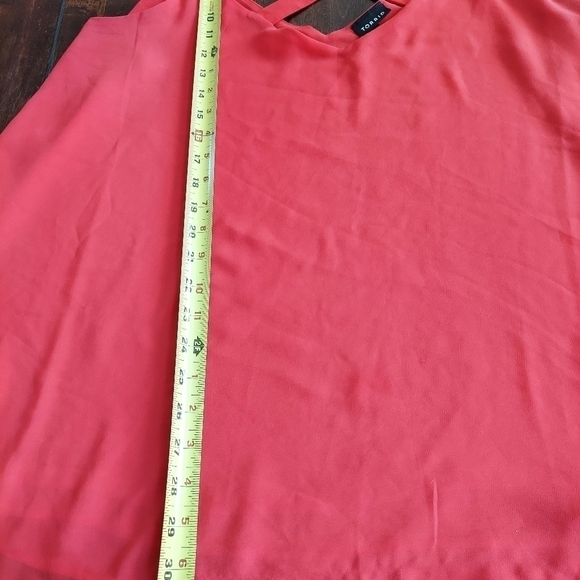 Torrid Coral/Red Lightweight Spaghetti Strap Corsett Top Size 3 (3X) - Picture 5 of 14